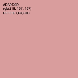 #DA9D9D - Petite Orchid Color Image